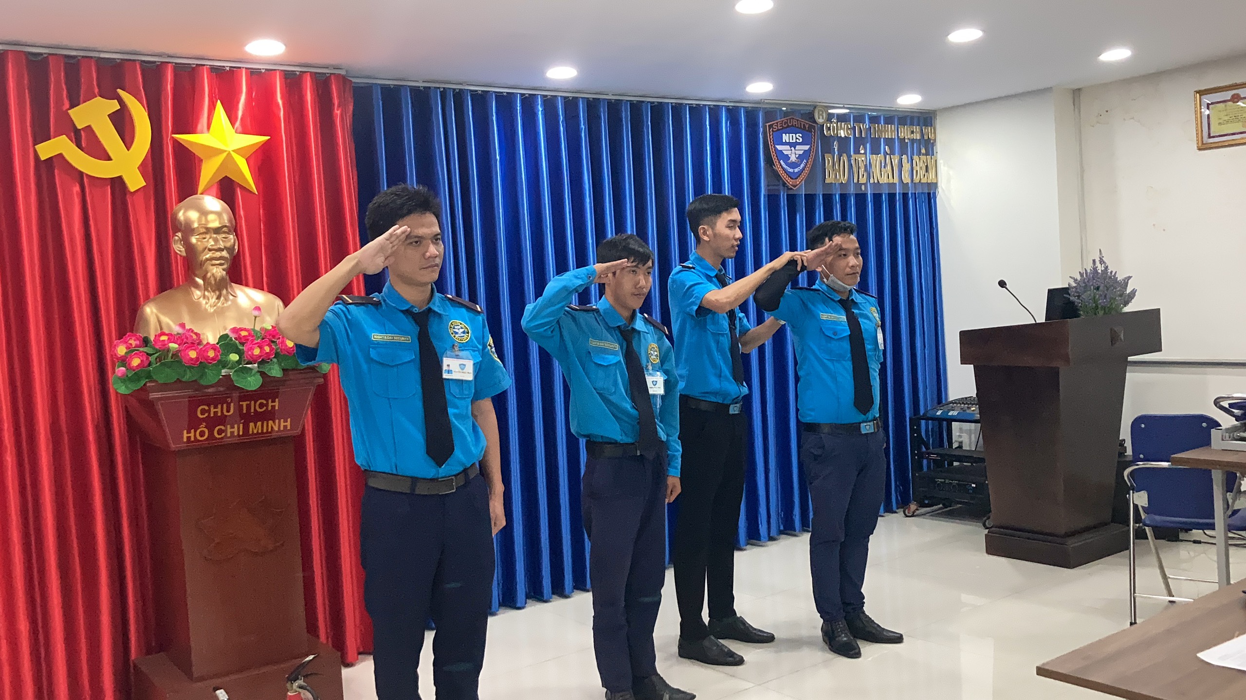 Đào tạo tác phong, điều lệnh bảo vệ