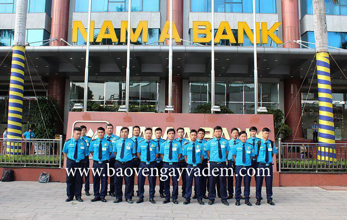 Bảo vệ Ku casino tại Hội sở Nam A Bank