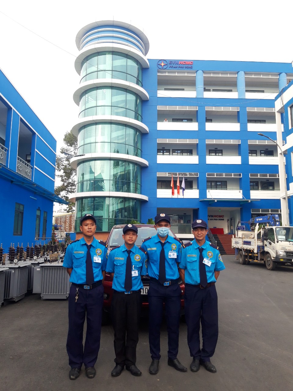 Bảo vệ Ngày & Đêm bảo vệ công ty điện lực An Phú Đông