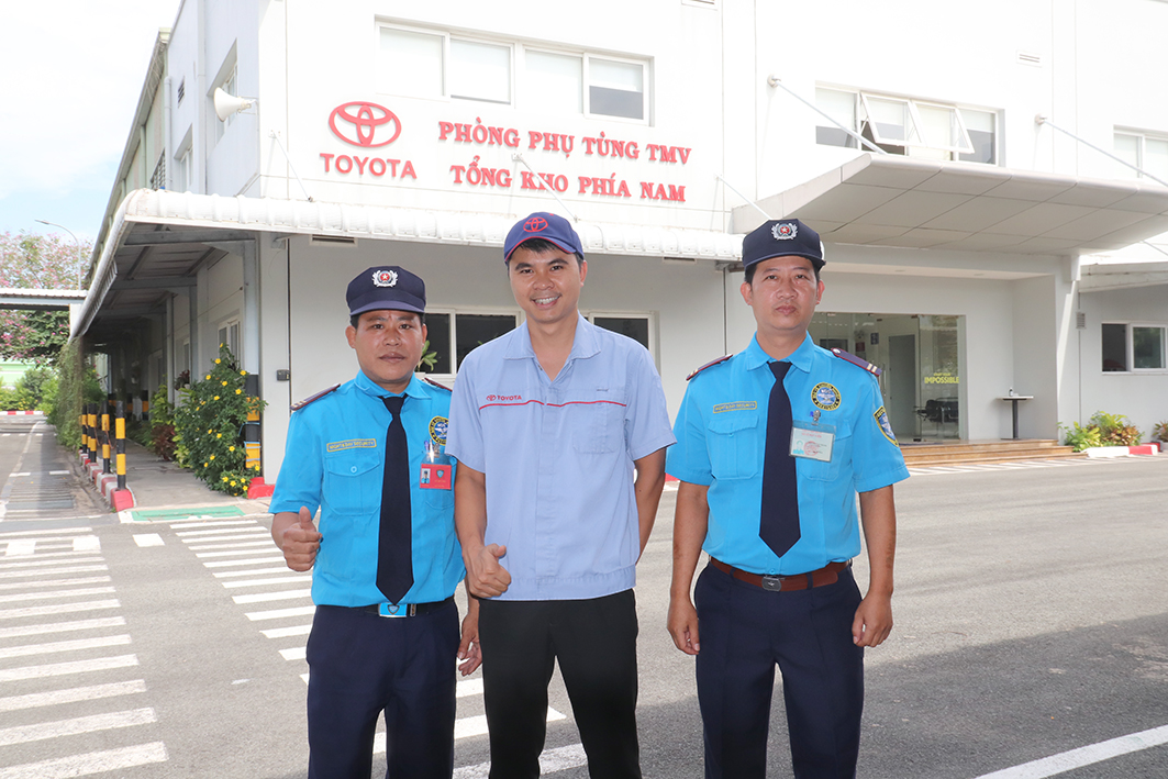 Giữ mối quan hệ tốt với phụ trách an ninh công ty