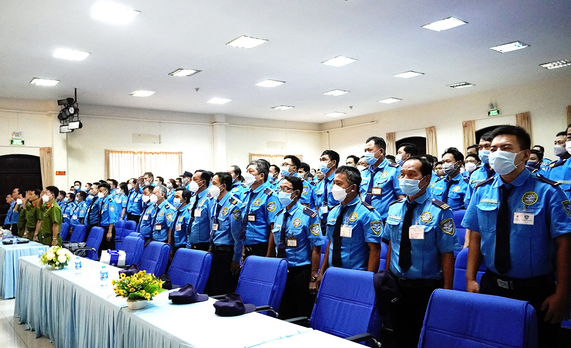 Sát hạch cấp chứng chỉ nghiệp vụ bảo vệ 2