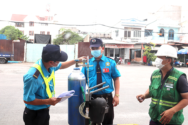 Bảo vệ chuyên nghiệp tại nhà máy Suntory Pepsico