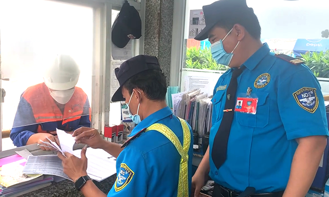 Một vị trí làm việc của nhân viên Bảo vệ Ngày & Đêm tại Suntory Pepsico