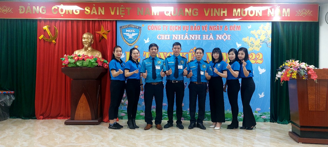 Lễ tổng kết công ty bảo vệ hà nội