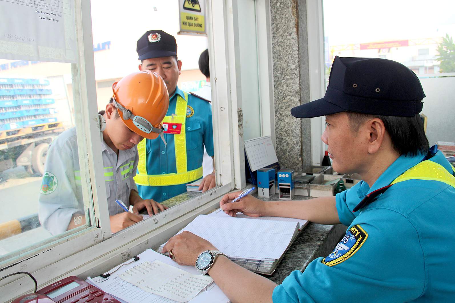 NDS Security Guards performing duties at Pepsico