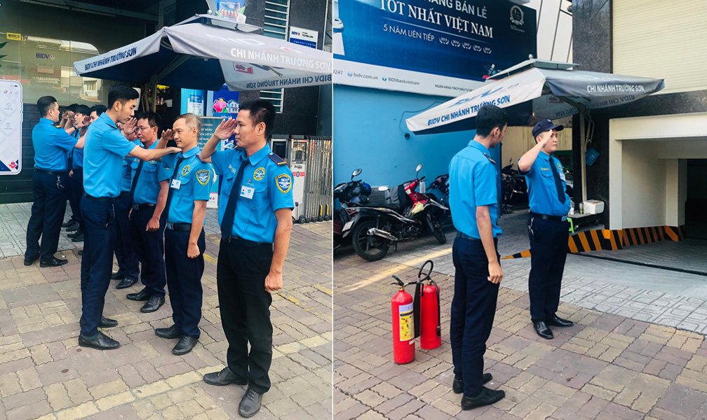 Hướng dẫn nhân viên cách chào điều lệnh đúng theo tiêu chuẩn