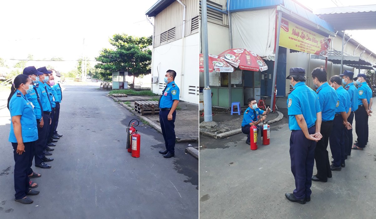 Các buổi tái đào tạo được diễn ra vào cuối tuần, tranh thủ thời gian không làm việc của các công ty, nhà máy – Huấn luyện tại đội SG17