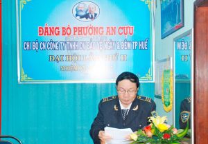 Đại hội các Chi bộ trực thuộc nhiệm kỳ 2015 – 2017.