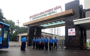 Lực lượng Bảo vệ Ngày & Đêm tại Bệnh viện đa khoa Phương Đông