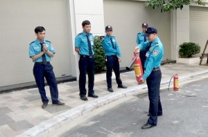 Huấn luyện PCCC tại Vincom Thái Bình