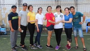 CĐV Bảo vệ Ngày & Đêm tham gia phong trào do LĐLĐ quận Tân Bình tổ chức