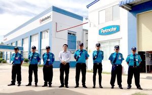 Lực lượng bảo vệ Ngày & Đêm tại Công ty Cao su Thái Dương<