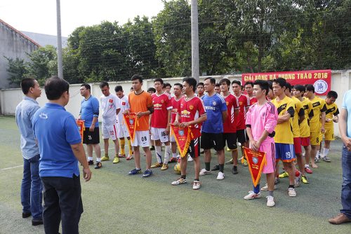 Lễ khai mạc giao lưu bóng đá