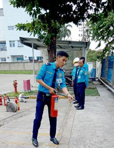 Huấn luyện kỹ năng sử dụng bình cứu hỏa tại Công ty Dynaplast Packing VN (Bình Dương)