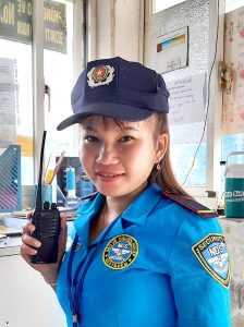 Nữ nhân viên bảo vệ Dương Thị Thảo