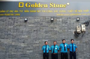 Lực lượng nhân viên bảo vệ Ku casino tại mục tiêu golden stone