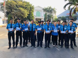 Họp đội tổng kết cuối năm và phát lương thưởng tết Công ty Bảo vệ Ngày & Đêm