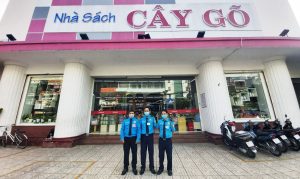 Triển khai bảo vệ chuyên nghiệp tại Fahasa Cây Gõ