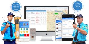 Application of technology to monitor the security situation at the target