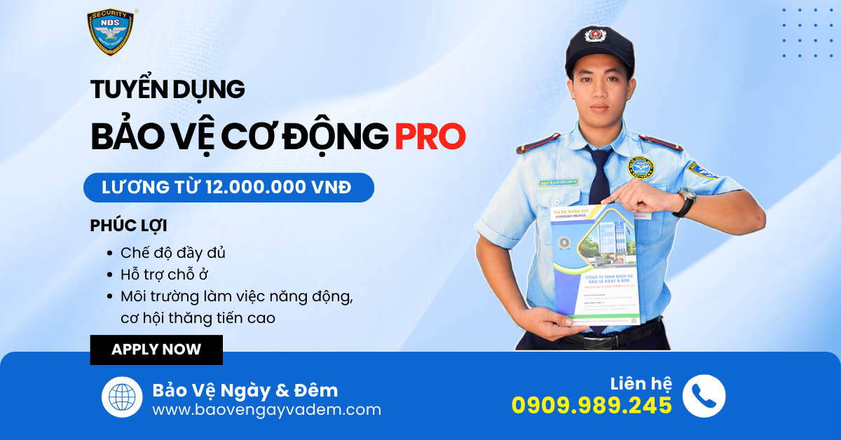 tuyền dụng bảo vệ