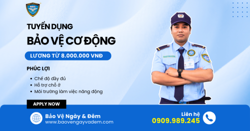 tuyển dụng bảo vệ
