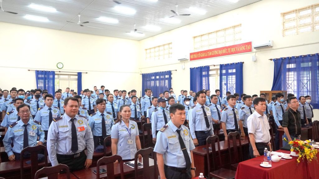 Bảo vệ Ngày & Đêm tổ chức tập huấn công tác quản lý sử dụng công cụ hỗ trợ