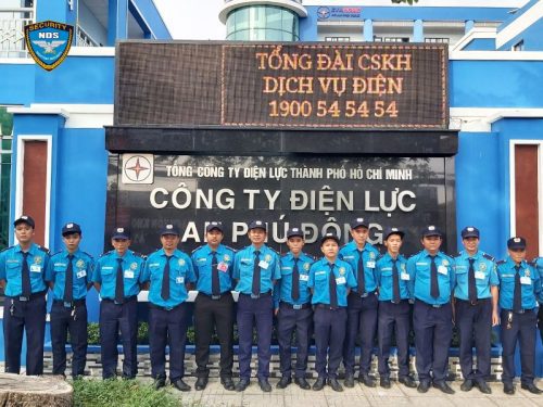 Công ty Bảo vệ Ngày & Đêm tại công ty điện lực An Phú Đông - HCM