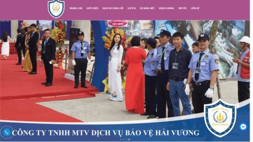 Công ty dịch vụ vệ sĩ Hải Vương