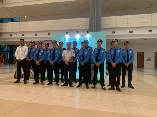 Đội ngũ nhân viên công ty bảo vệ Việt Á