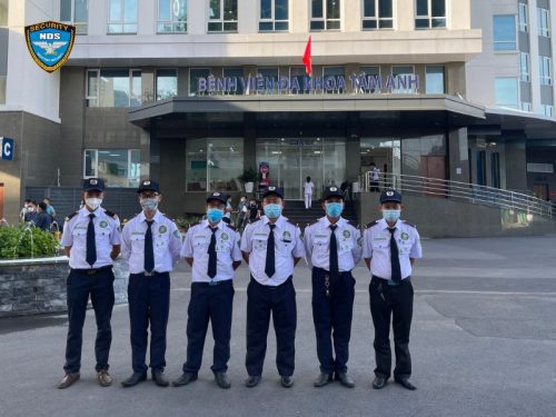 Nhân viên Bảo vệ Ngày & Đêm tham gia bảo vệ tại bệnh viện đa khoa Tâm Anh