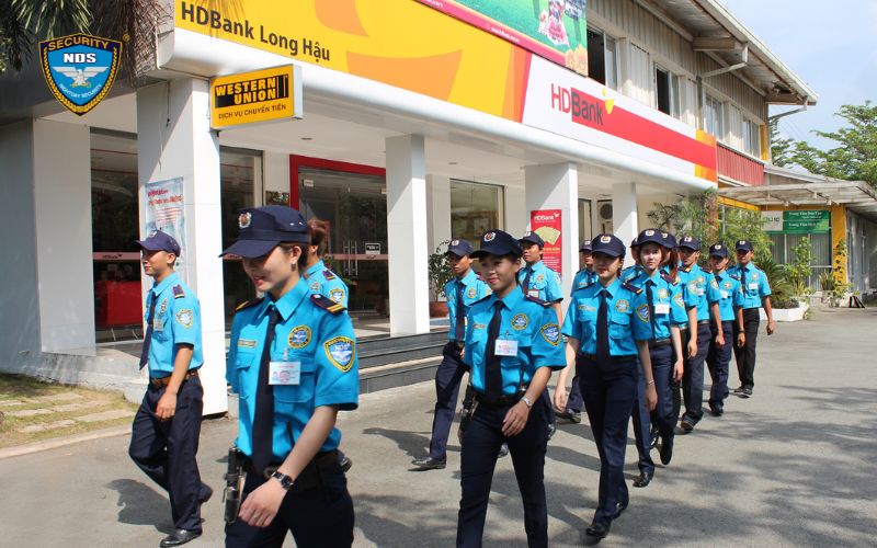 Bảo vệ Ku casino - Triển khai phương án bảo vệ ngân hàng HD Bank