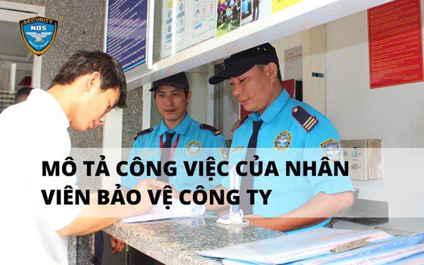 mô tả công việc bảo vệ