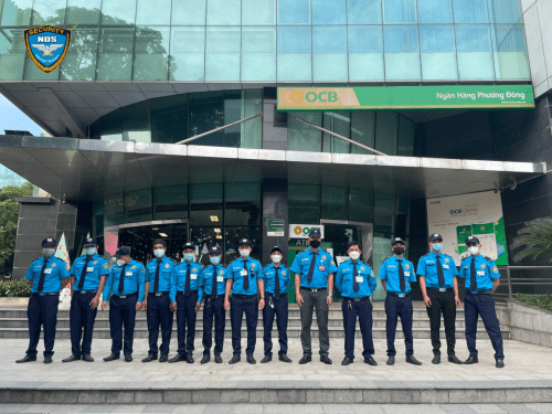 Nhân viên Bảo vệ Ku casino Kubet tòa nhà văn phòng 