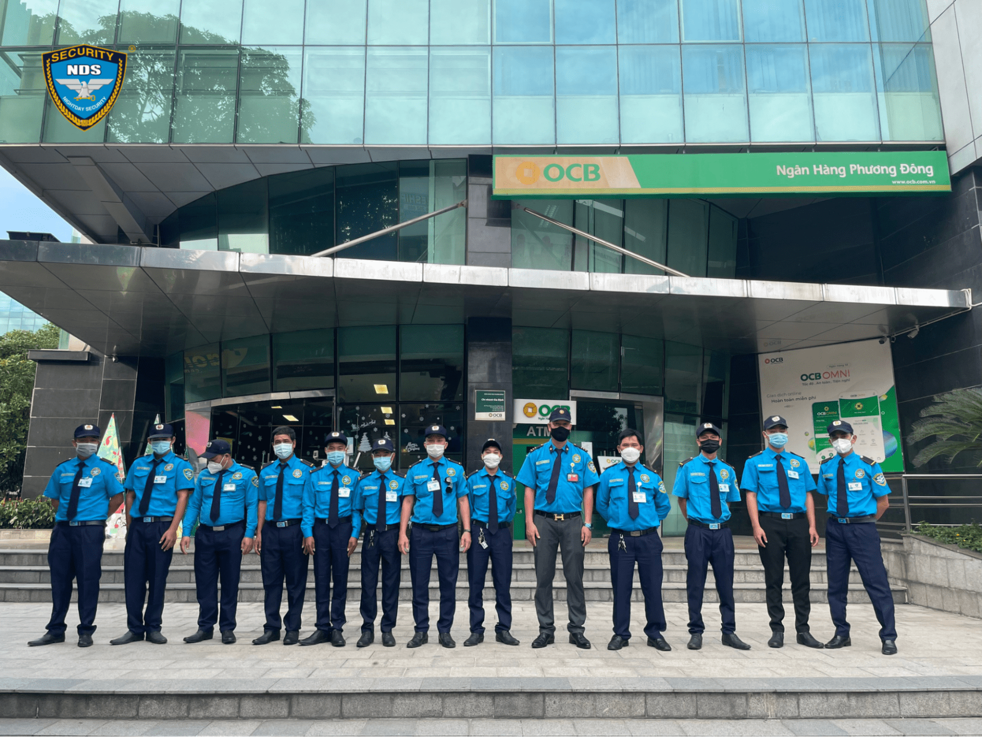 Nhân viên Bảo vệ Ku casino Kubet tòa nhà văn phòng 