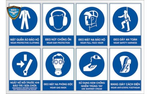 Biển báo chỉ dẫn và nhắc nhở