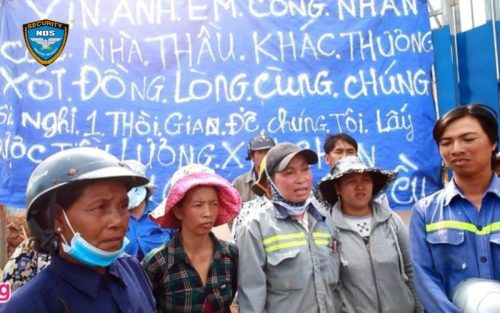 Phương án xử lý tình trạng công nhân đình công tại công trường xây dựng