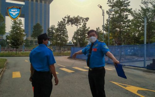 phương án bảo vệ công trình xây dựng tại cổng ra vào