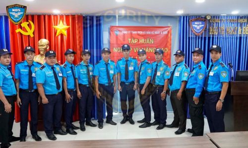 Đội ngũ nhân viên bảo vệ của công ty Bảo vệ Ku casino 