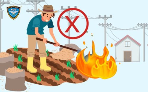 Không để thiết bị điện gần các vật dễ gây cháy nổ