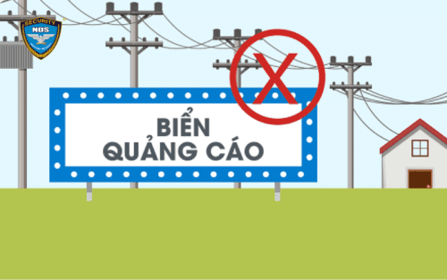 Không tự ý lắp đặt ở khu vực công trình lưới điện