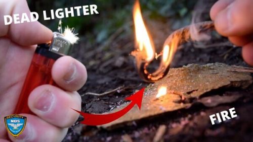 Tận dụng chiếc bật lửa hết gas