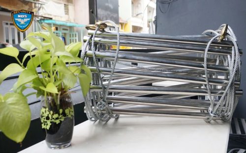 Thiết bị thang dây inox thoát hiểm