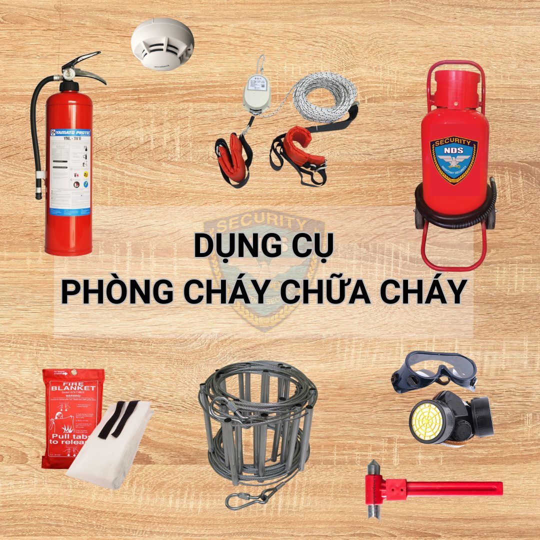 các dụng cụ phòng cháy chữa cháy