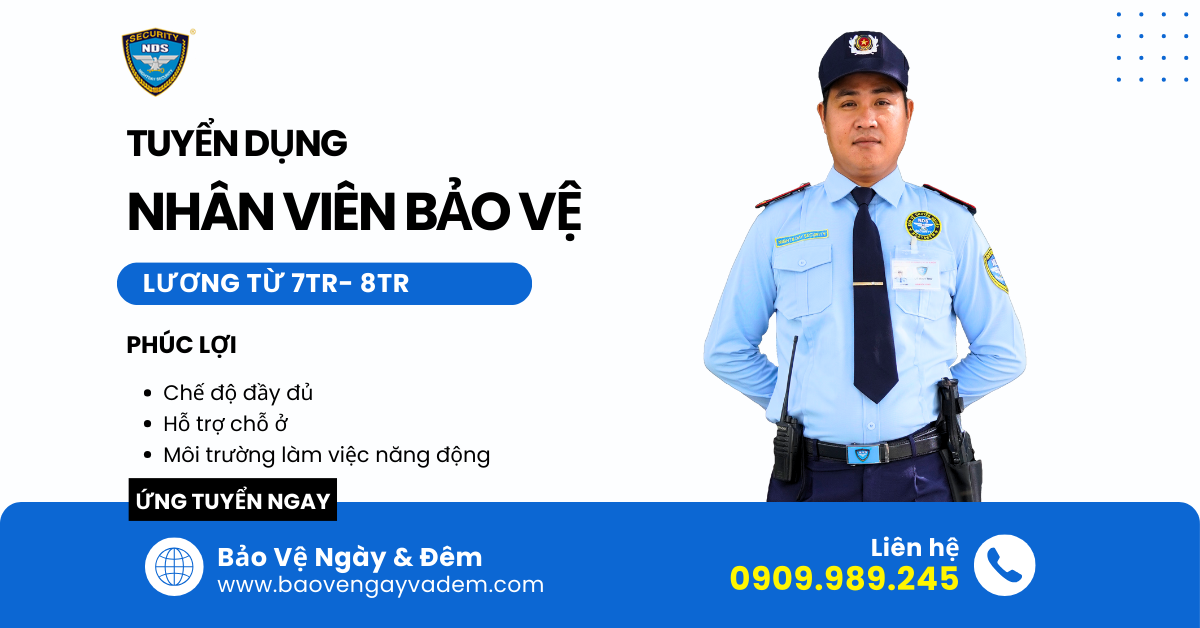 tuyển dụng bảo vệ