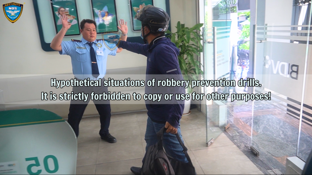 Robbery prevention drills