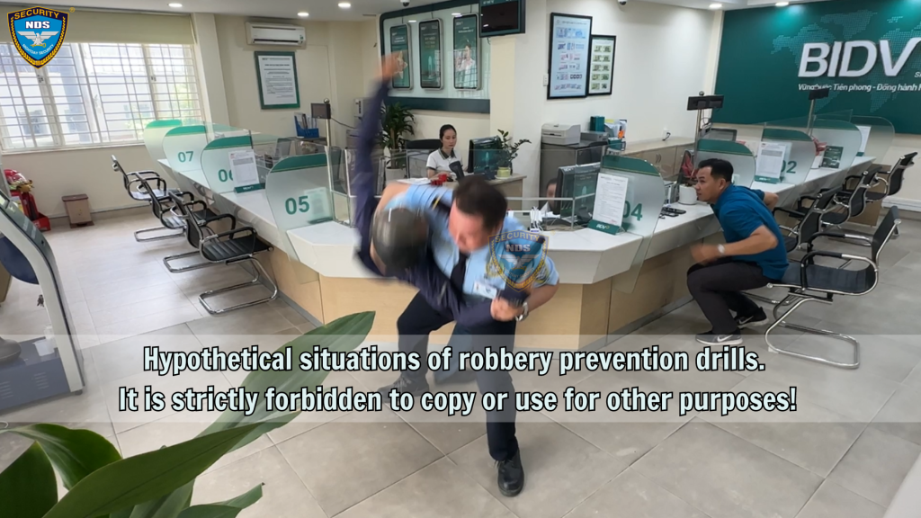 Robbery prevention drills