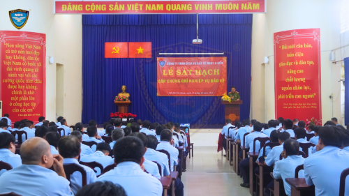 sát hạch chứng chỉ nghiệp vụ bảo vệ