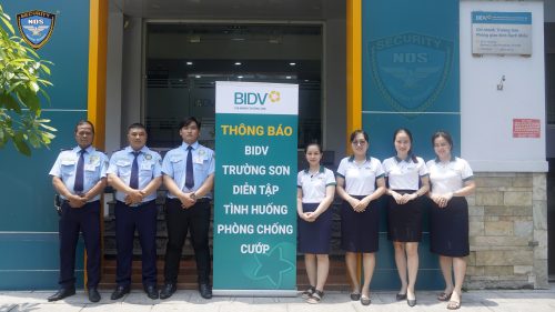 diễn tập phòng chống cướp Ngân hàng