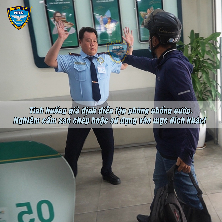diễn tập phòng chống cướp Ngân hàng