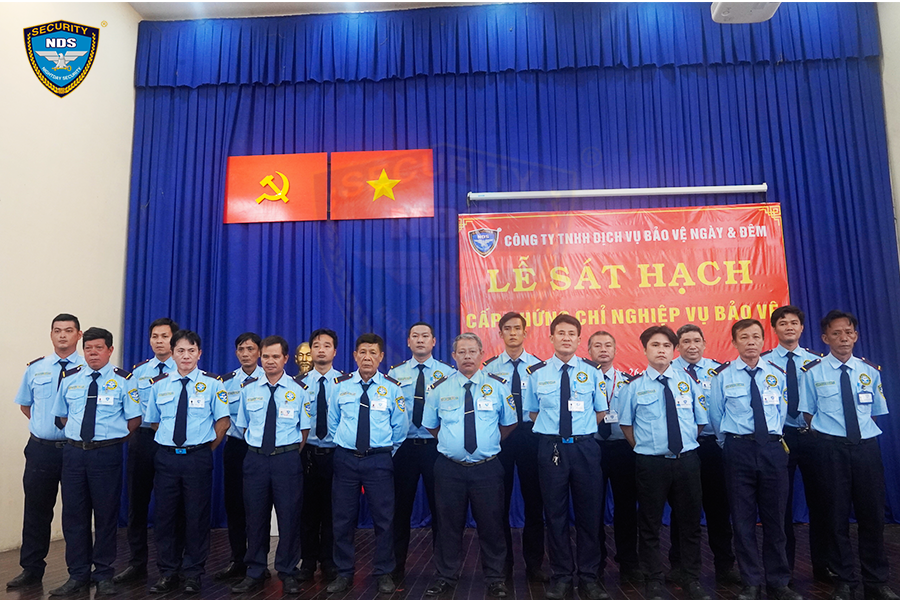 sát hạch chứng chỉ nghiệp vụ bảo vệ